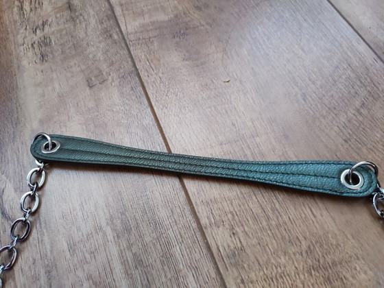 Furla Handbag Bag Leather Leather Green Khaki Chain – Shoulder bags (photo 6 of 14)