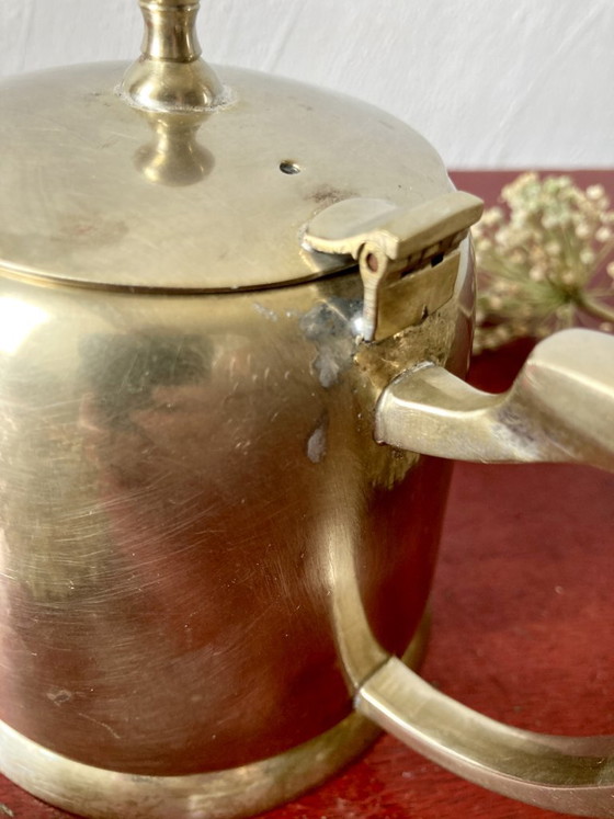 Antikes versilbertes Tee- und Kaffeeservice im Art-Deco-Stil – Tischdekoration, Metal (photo 8 of 18)