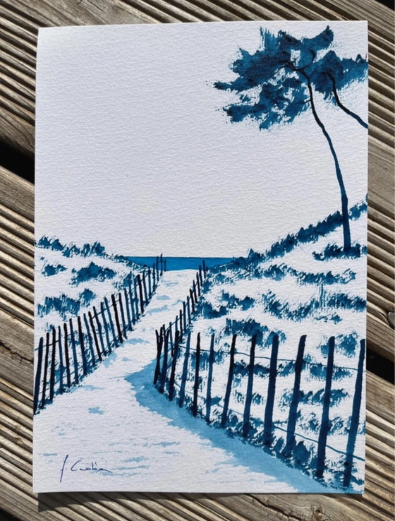 Image 1 of Artist's sketch 21x15cm