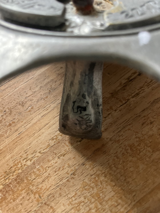 Image 1 of Vintage tinnen thermometer van het Italiaanse merk Cosi Tabellini