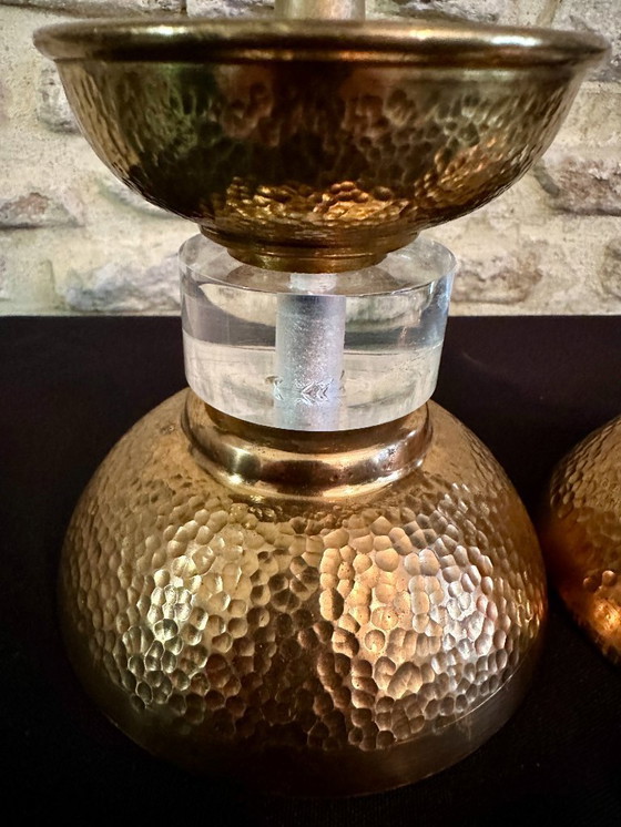 Image 1 of PAIRE DE PIQUE CIERGE ART DECO