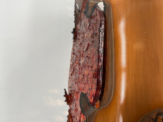 Image 1 of XL tafellamp van Potterie D'Accolay, jaren 70.