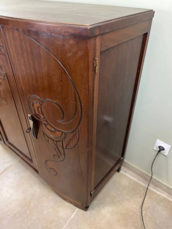Credenza Art Déco – Armadi contenitori, Wood, Metal, Art Deco (photo 18 of 21)