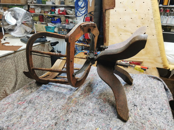 Image 1 of Silla de oficina antigua Haywood Brothers & Wakefield de 1900