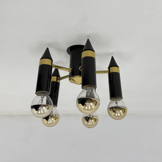 Image 1 of Vintage Schmitz Leuchten Ceiling Lamp, 1970s Germany