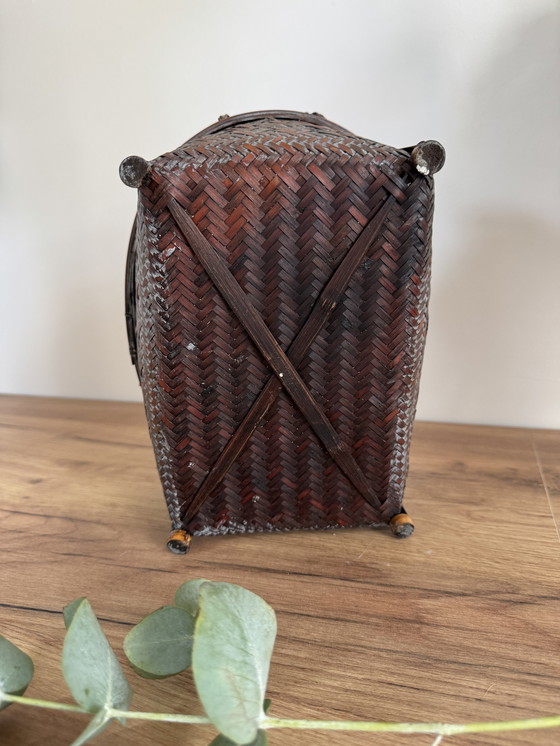 Image 1 of Cestino rustico vintage