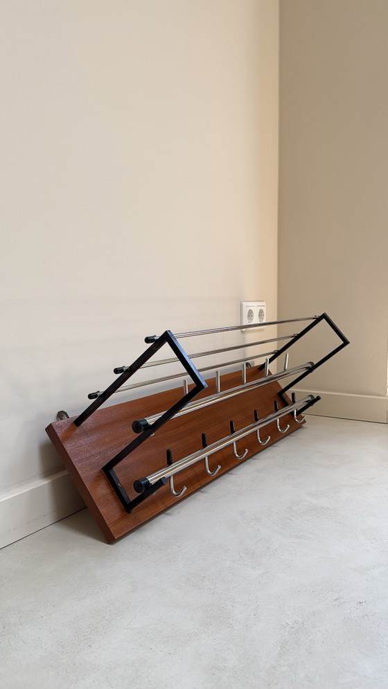 Image 1 of Mid-Century design coat rack from the 1960s