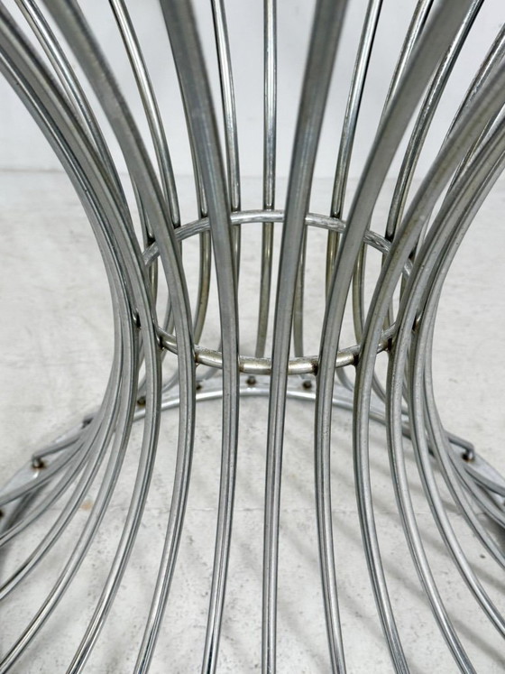 Image 1 of GASTONE RINALDI. Mid Century Esstisch, Italien, 1970er Jahre