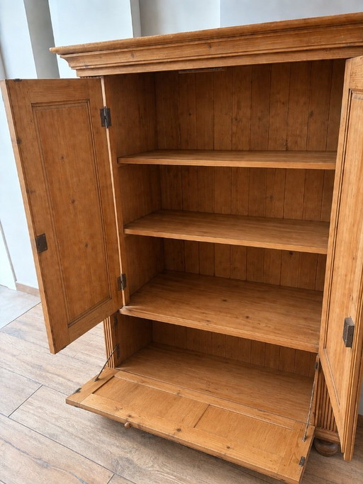 Armario de época Gründerzeit de pino macizo. – ladekasten, Wood (photo 2 of 6)