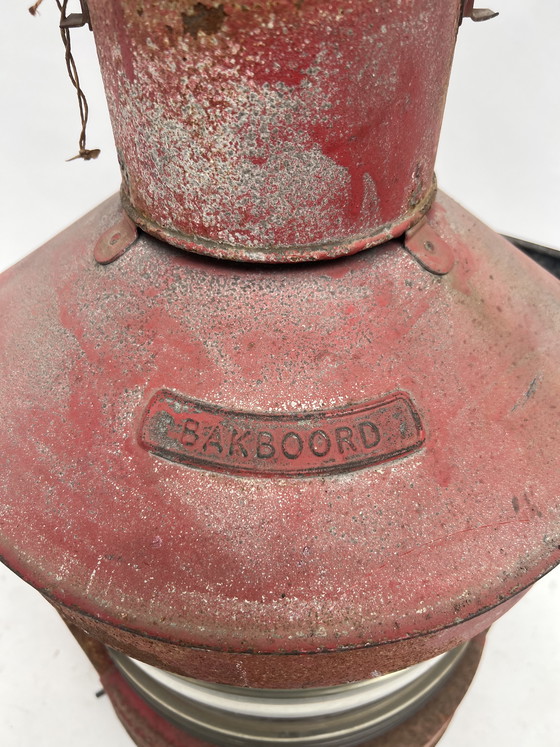 Image 1 of Antique Ship's Lamp