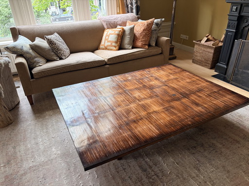 Bamboo coffee table Axel Vervoordt