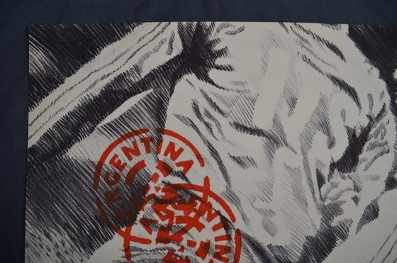 Bernard Rancillac ( ) « Argentina » Lithographie couleur Signée et Justifiée 94/100 (photo 7 of 8)