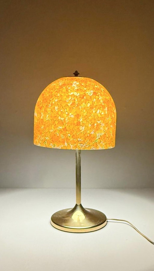 Mid - Century mushroom lamp/table lamp by Peil & Putzler, Germany, 1970s