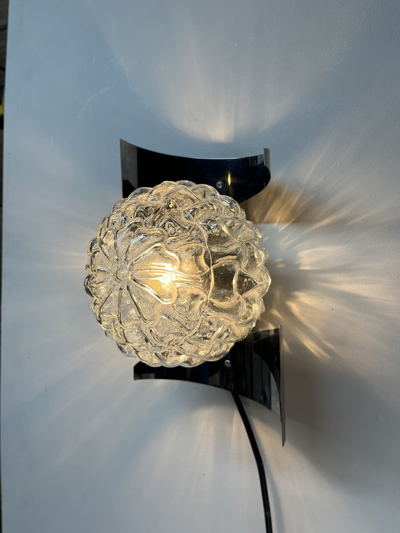 Image 1 of Vintage space age wall lamp