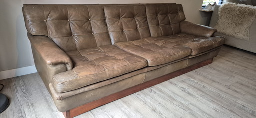 Vintage Arne Norell "Mexico" leather sofa – Scandinavian i