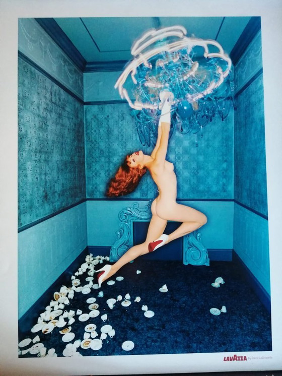 Image 1 of Lavazza Posters "Espresso & Fun," photographed by David LaChapelle. 6 Pieces