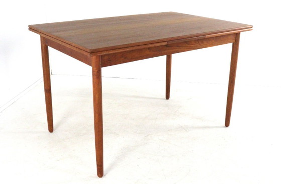 Rechthoekige Verlengbare Deense Eettafel 'Vejen' Vintage Gerestaureerd – Wood (photo 10 of 15)