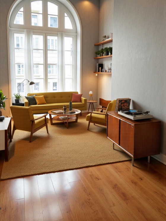 Image 1 of Aparador de palisandro con puertas correderas de George Nelson para Herman Miller, década de 1960