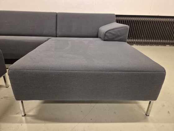 Image 1 of Rolf Benz - Freistil 180 - Corner Sofa - Anthracite - Fabric Ottoman