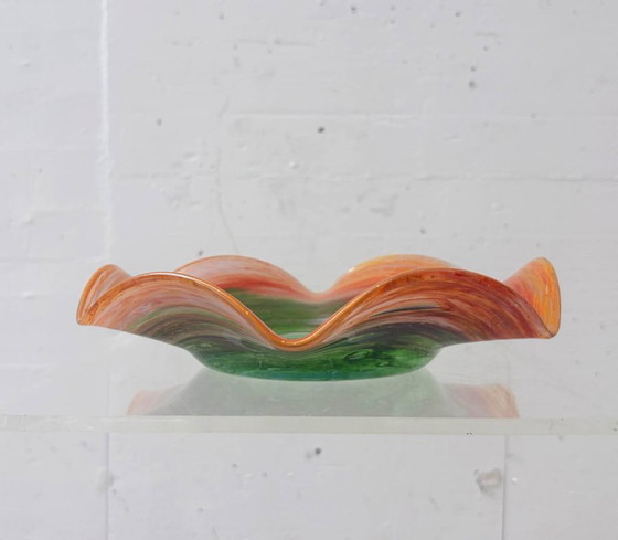 Image 1 of Murano-style glass bowl, 1970s
