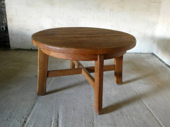 Sala da pranzo brutalista in rovere di De Puydt – Tavoli da pranzo, Legno (photo 2 of 9)