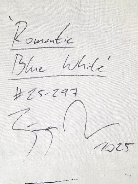 Image 1 of Jürgen Angeler - Bleu et blanc romantiques