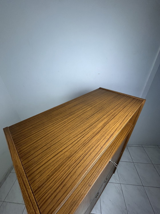 Image 1 of Vintage Unigro kast opbergkast met klep
