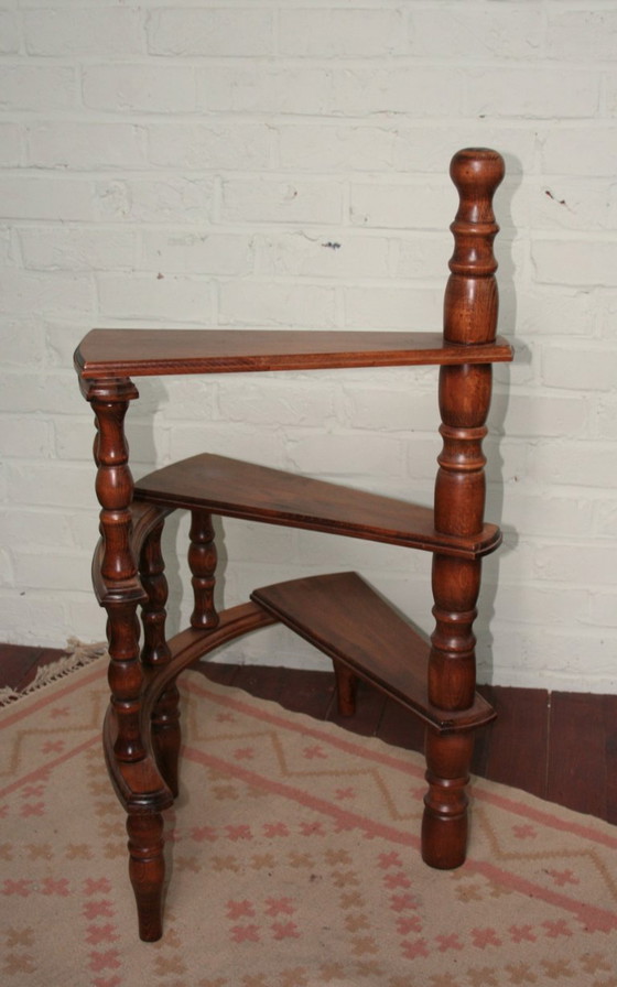 Image 1 of Alte Bibliothekstreppe in perfektem Zustand