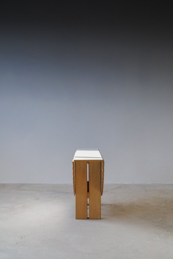 Image 1 of Scandinavische uitschuifbare eettafel