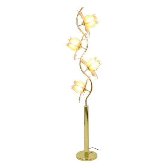 Image 1 of Italian Lotus Lamp XL Floor Lamp