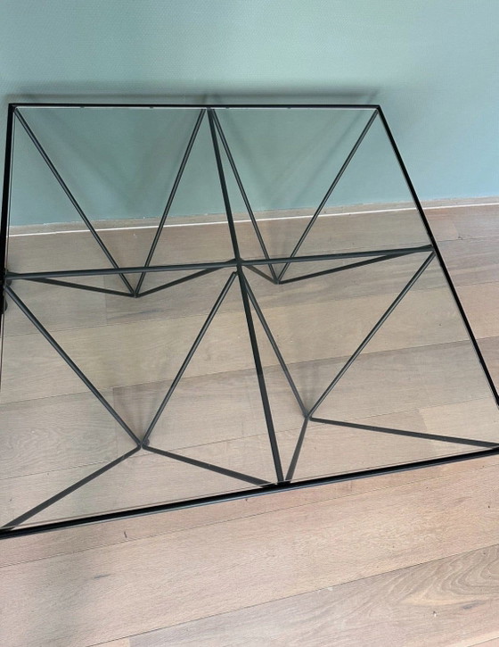 Tavolino da caffè Paola Piva per B&B Italia – Tavolini da caffè, Glass, Metal (photo 3 of 5)