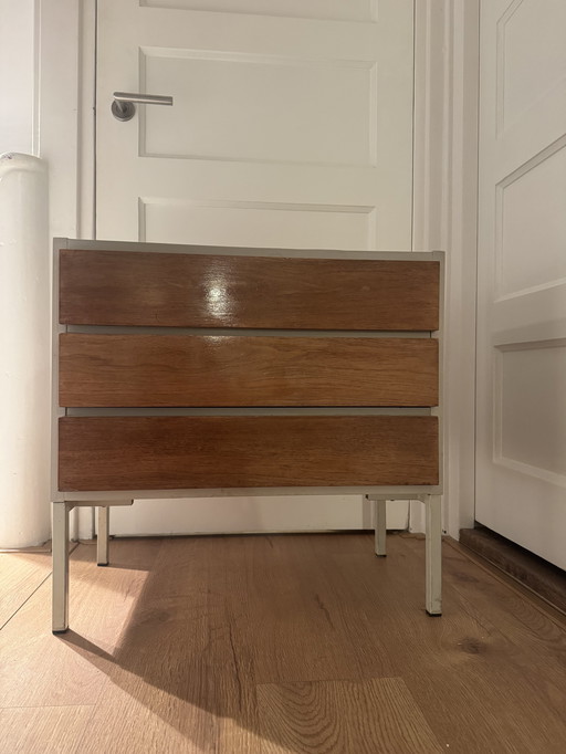 Belgisch vintage ladekast (variante Interlubke / Opus)