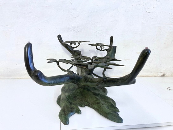 Image 1 of Hollywood Regency Bonsai Coffee Table, Design Willy Daro, 70s/80s Design