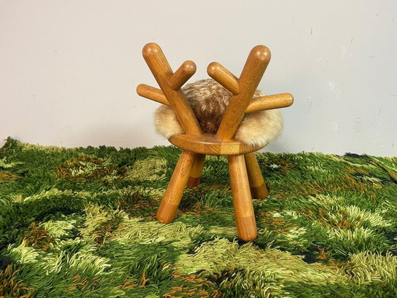 Iconica Sedia Bambi di Takeshi Sawada per EO. Danimarca, anni 2010. Rif.: CH2011 – EO Danmark, Sgabelli, Wood (photo 7 of 11)