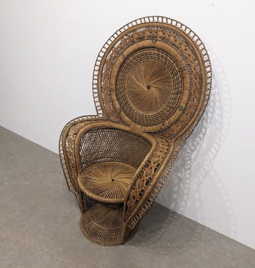 Fauteuil Emmanuelle en rotin