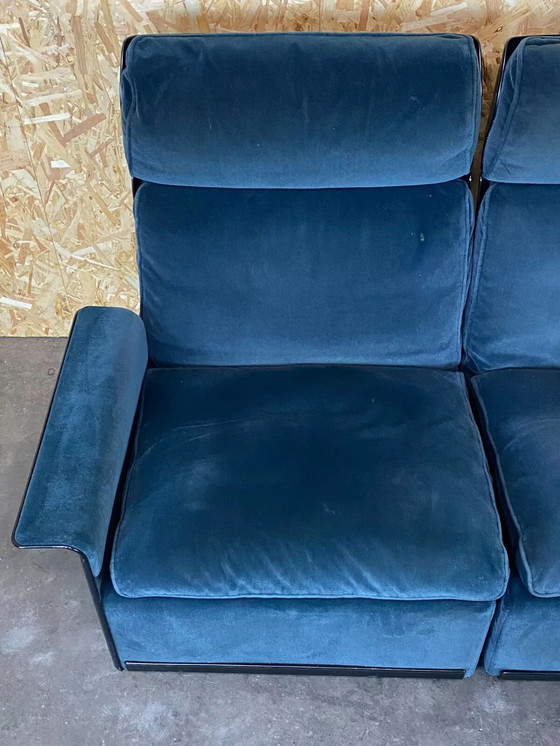 Image 1 of 60s 70s Dieter Rams for Vitsoe armchair program 620 design couch fabric