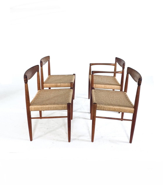 Image 1 of 4x Dining chair Henry Walter Klein, Bramin '60