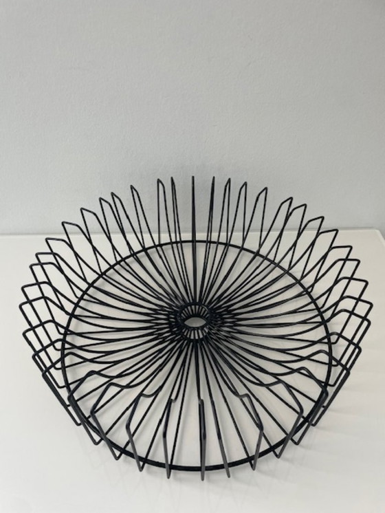 Image 1 of Frutero moderno de metal negro Ø34 cm
