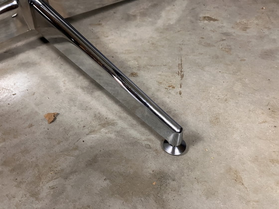 Image 1 of Mesa redonda estilo cromado Eames Hansen