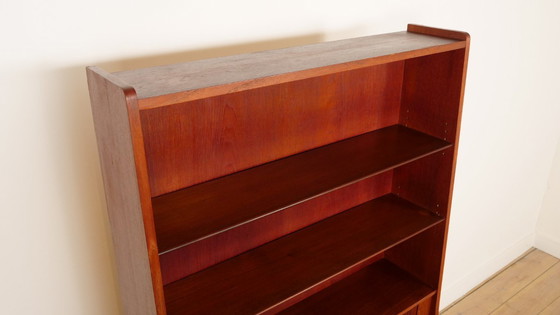 Image 1 of Vintage boekenkast | Secretaire | Teak | Johannes Sorth