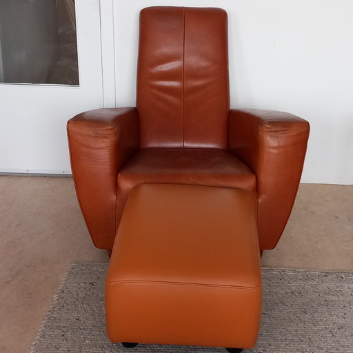 Sillón Longa (Label) con otomana