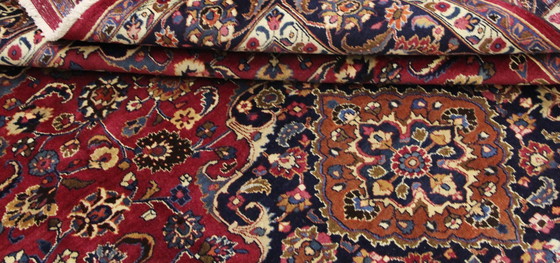 Image 1 of Original Perserteppich Keschan,Kashan Rot 323 x 250 cm Top Zustand Klassik Alt