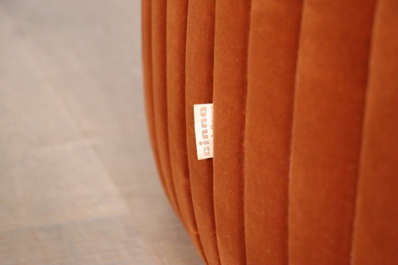 Image 1 of Paar Cinna Sandra loungestoelen in fluweel van Annie Hieronimus, 1970