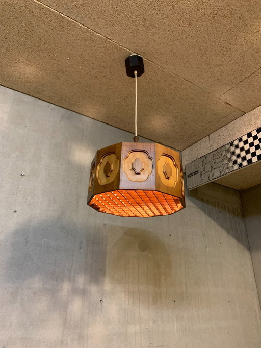 Lampe suspendue scandinave 1970