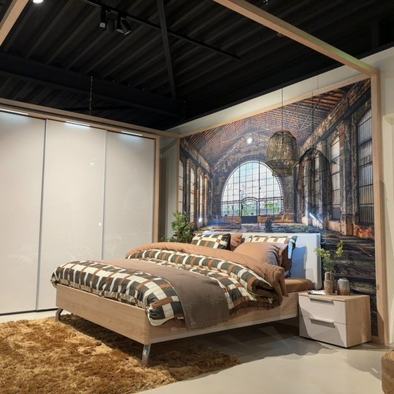 Image 1 of Letto Nolte Concept ME500 - 180x200 con comodini