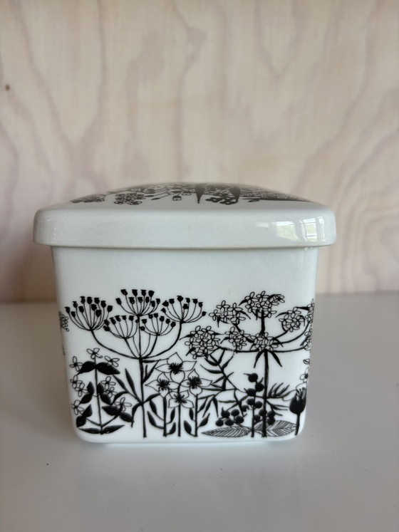 Image 1 of Norwegian Design Vintage - Figgjo Flint 1622 storage jar