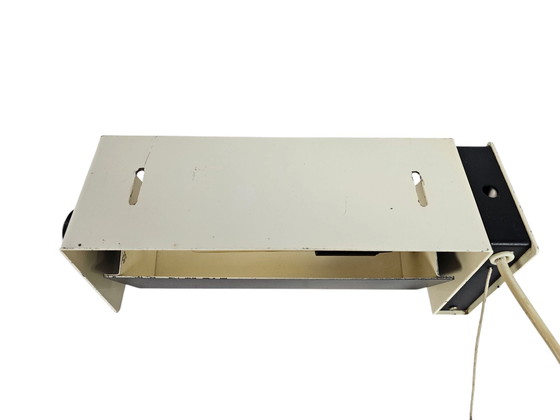 Image 1 of Hiemstra Evolux - Niek Hiemstra - wand/bedlampje - metaal - industrieel - 1950's