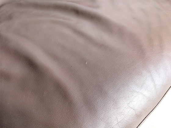 Image 1 of Sofá de dos plazas original Ligne Roset, sofá de diseño, piel Urbani, marrón