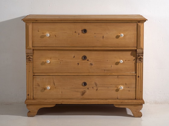 Antique three drawer dresser (c.1920) #57 – Chest of drawers (photo 34 of 40)