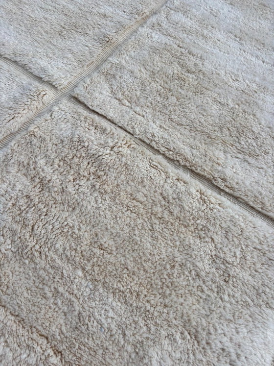 Image 1 of Beni Ourain tapijt, authentiek Marokkaans tapijt, 300x200cm, echt wollen tapijt
